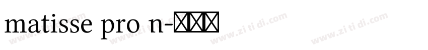 matisse pro n字体转换